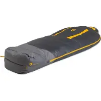 Nemo - Sacos-cama para frio extremo - Sonic -20 Goodnight Gray/Torch para Unissexo - Tamanho Regular - Cinzento