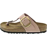 Birkenstock Chinelos de dedo 'Gizeh Lenb' ouro / rosé / preto