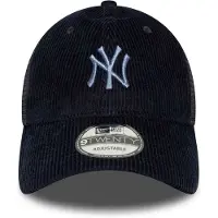 New Era Boné 'Gorra negra yankees cord 9twenty trucker neyyan' azul