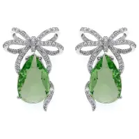 Avant Garde Brincos 'Vesnara' verde