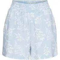 LASCANA Calças de pijama azul claro / branco