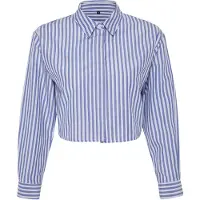 Trendyol Blusa azure / branco