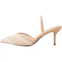 Next Sapatos abertos atrás 'Forever Comfort' nude / transparente / branco