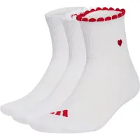 Adidas Meias Estampadas - 3 Pares (Mulher)