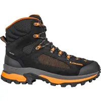 Lowa - Calçado caminhada homem - Corvara GTX Mid Black/Orange para Homem - Tamanho 9 UK - Preto