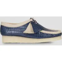 Clarks Sapatos Originals Wallabee mulheres - Azul - 39