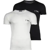 Emporio Armani Camisa preto / branco