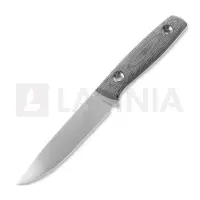 Trc knives Faca This Is Freedom 130mm, black canvas micarta