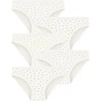 Petit Bateau Cueca castanho / limão / cinzento / branco