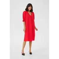 Kaffe Vestido 'KAPaulina' vermelho