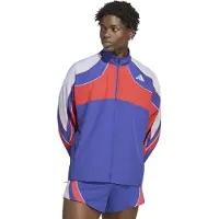 Adidas - Vestuário trail corrida - Adizero Archive Jkt M Dual Indigo para Homem - Tamanho XL - Azul