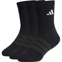 Adidas EMBALAGEM DE 3 PARES DE MEIAS DE CANO MÉDIO ACOLCHOADAS SPORTSWEAR