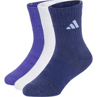 Adidas EMBALAGEM DE 3 PARES DE MEIAS DE CANO MÉDIO ACOLCHOADAS SPORTSWEAR
