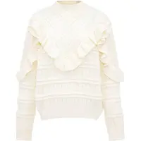 Faina Pullover branco lã