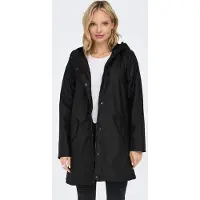 ONLY Casacos ONLSALLY RAINCOAT OTW NOOS mulheres - Preto - EU L