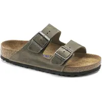 Birkenstock Sapato aberto 'Arizona' verde escuro