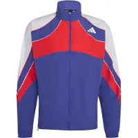 Adidas - Vestuário trail corrida - Adizero Archive Jkt M Dual Indigo para Homem - Tamanho M - Azul