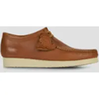 Clarks Sapatos Originals Wallabee 2604 homens - Castanho - 44