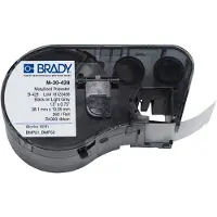 Brady M-30-428 Etiquetas de poliéster metalizado de 38,1 mm x 19,05 mm