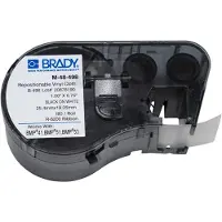 Brady M-48-498 Etiquetas de tecido de vinil 25,4 mm x 19,05 mm