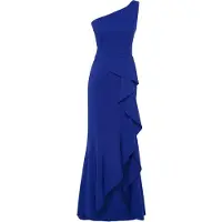 Trendyol Vestido de festa azul cobalto