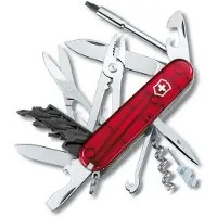 Victorinox CyberTool M vermelho transparente 1.7725.T canivete suiço