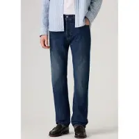 Levi's para homem. 00501-3895 Calças de ganga 501 originais em azul escuro (32/32), Casual, Algodão, Denim