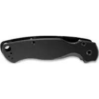 Flytanium Classic Titanium Scales for Spyderco Paramilitary 2 Knife - Titanium Black