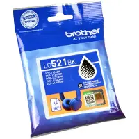 Brother Cartucho De Tinta Lc521bk