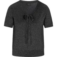 Dreimaster Klassik Pullover preto / mosqueado preto / prata