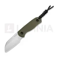 Kizer Cutlery Drop Bear Fixed AEB-L, Olive Green G-10