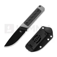 Kizer Cutlery Faca Smolt 3V, Gray G-10 & Black Micarta