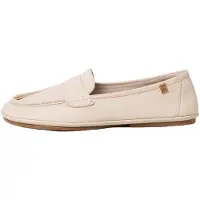 El naturalista para mulher. 2582211ZZ005_020 Mocassins de couro N5822 Essence bege (38), Plano, Nenhum, Casual, Clássico