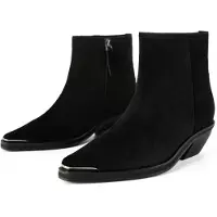 L37 HANDMADE SHOES Botas pelo tornozelo 'EVENT HORIZON' preto