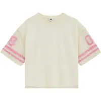 We fashion Camisola amarelo pastel / rosa claro