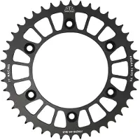 JT Sprockets Roda Dentada Traseira Honda Jta210.44blk Aluminium