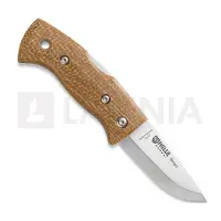 Helle 761 Berget, 2001763, Satin Sandvik 12C27, Mustard Jute Micarta navalha bushcraft