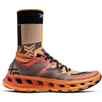 X-Bionic - Sapatilhas trail - Terraskin Dusty Rose/Fresh Peach/Black para Homem - Tamanho 46 - Laranja