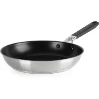 KitchenAid Frigideira Classic Stainless Steel Openfrypan 28 Cm