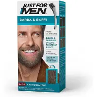 Just for men Gel Colorante Para Barba e Bigode 35 Castanho Médio
