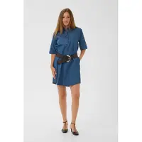 Culture Vestido 'CUMaxy Arpa' azul ganga / vermelho