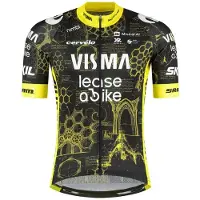 Tvl Camisola De Ciclismo De Manga Curta Team Visma Lease A Bike Tdf26 Replica