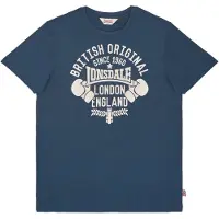 Lonsdale Camisa 'Catterick' azul escuro