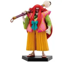 Ichibansho As Nove Bainhas Vermelhas Estão Aqui Figura De Kanjuro One Piece 15.5 Cm