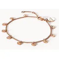 Purelei Pulseira 'Malihini Coin' ouro rosa