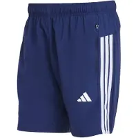 Adidas Calças 'Essentials' azul escuro / branco
