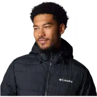 Columbia Sportswear - Casacos acolchoados ski - Powder Lite II Hooded Jacket Collegiate Navy para Homem - Tamanho S