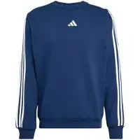 Adidas Sweatshirt de desporto marinho / branco