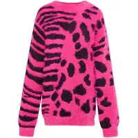 Mymo KIDS Pullover 'Mimo' rosa / preto
