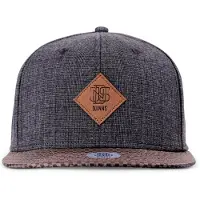 Djinns Boné 'Glencheck' castanho / conhaque / cinzento escuro